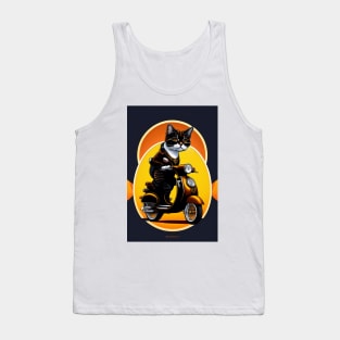 Felix the Cat with sunglasses Tank Top